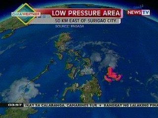 BP: Weather update as of 3:57 p.m. (Nov 12, 2012)
