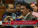 QRT: Sen. Sotto, di maglalabas ng public apology sa kabila ng hiling ni Kerry Kennedy