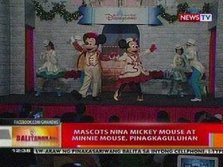 BT: Mascots nina Mickey at Minnie Mouse, pinagkaguluhan