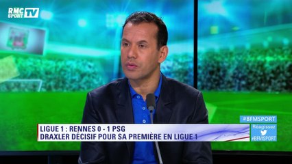 Ali Benarbia salue la prestation de Draxler contre Rennes