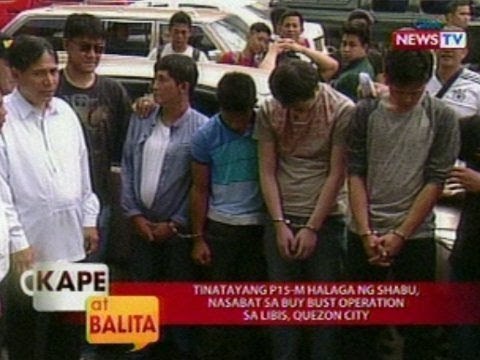 KB: Tinatayang P15-M halaga ng shabu, nasabat sa buy-bust operation sa Libis, QC
