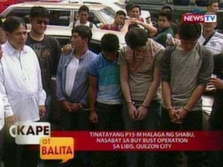 KB: Tinatayang P15-M halaga ng shabu, nasabat sa buy-bust operation sa Libis, QC