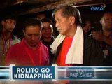 Saksi: 10 suspek sa pagdukot umano kay Rolito Go, sinampahan ng reklamong kidnapping