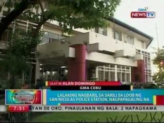 BP: Lalaking nagbaril sa sarili sa loob ng San Nicolas Police Station, nagpapagaling na
