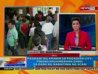 NTG: Panayam kay DILG Sec. Roxas kaugnay sa pinangangambahang pagdami ng krimen sa Pagadian City