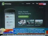 NTG: Social media at internet messaging, mas nasusulit daw kahit pa may unlimited promos