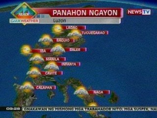 NTG: Weather update as of 9:28 a.m. (Nov. 19, 2012)