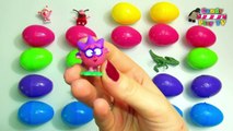 35 Surprise Eggs | Surprise Eggs Wildlife Toys | Learn Colours with Surprise Egg | Learning Colors