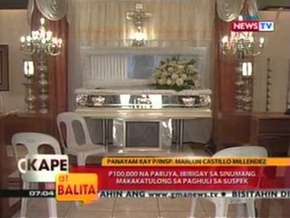 Suspek sa pagpaslang sa UPLB student na si Maria Victoria Reyes, tinutugis pa rin ng mga otoridad