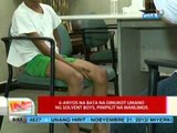 UB: 6-anyos na bata na dinukot umano ng solvent boys, pinipilit na manlimos