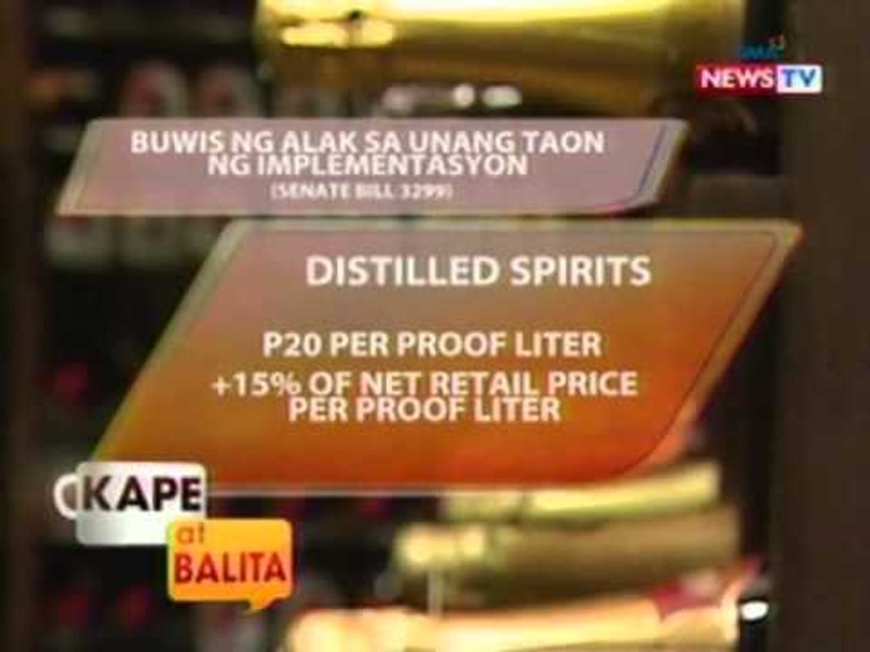 KB: Sin tax reform bill, nakalusot na sa Senado; P39.5-B, target na kitain sa unang taon nito
