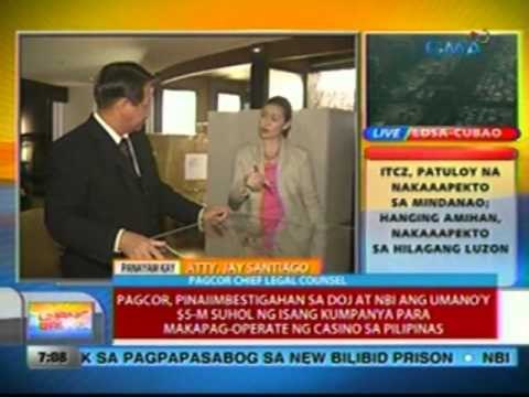 Panayam kay Atty. Jay Santiago, PAGCOR Chief Legal Counsel