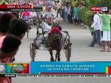 BP: Karera ng kabayo at mga balsa, idinaos sa pista ng Caoayan, Ilocos Sur