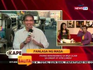 KB: Credit and ATM card scams: paano maiiwasan?