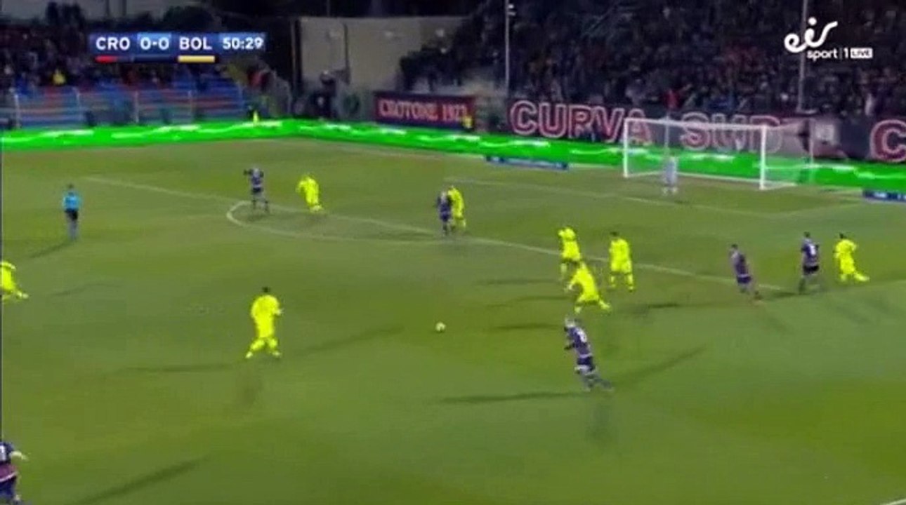 Blerim Dzemaili Goal HD - Crotone 0-1 Bologna 14.01.2017