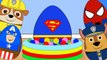 New Surprise Eggs For Kids Ball Pit Superheroes Superman Spiderman Paw Patrol Chase Rubble Video