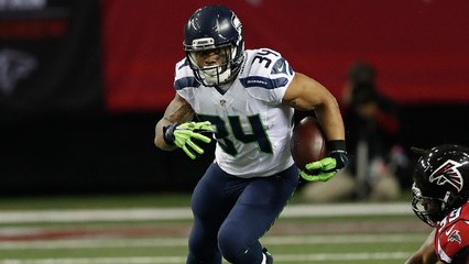 Thomas Rawls spins free for 8-yard gain