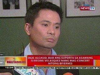 BT: Ogie Alcasid, buo ang suporta sa asawang si Regine Velasquez nang mag-concert nitong Biyernes