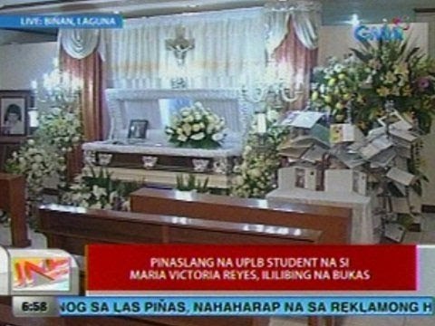 UB: Pinaslang na UPLB student na si Maria Victoria Reyes, ililibing na bukas