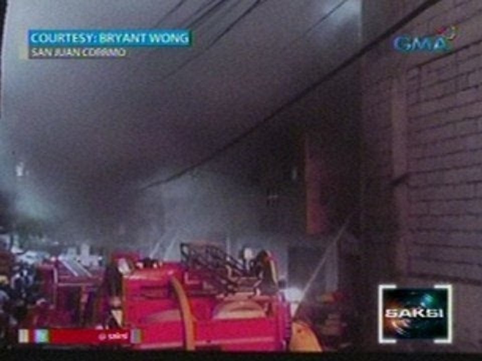 Saksi: Special child, patay matapos makulong sa nasusunog na bahay sa San Juan