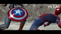 SPIDER-MAN׃ HOMECOMING vs Captain America - Civil War Part2 ft New Iron Man