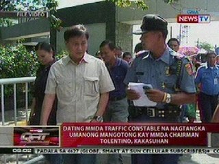 QRT: Ex-MMDA traffic constable na nagtangkang mangotong kay MMDA Chair Tolentino, kakasuhan