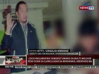 QRT: Pagdala kay Coco Rasuman sa Maynila, pinaplantsa pa