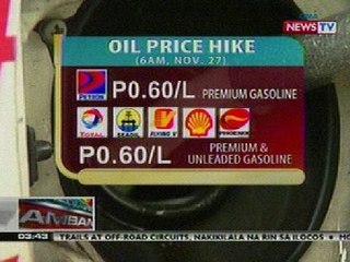 BP: Ilang kumpanya ng langis, nagpatupad ng oil price hike