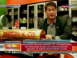 BT: Pagadian Mayor Co, sasampahan ng reklamo dahil sa pagkakadawit sa Aman Investment Scam