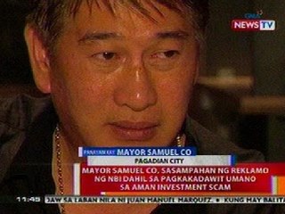 BT: Panayam kay Mayor Co tungkol sa pagsasampa sa kanya ng kaso dahil sa investment scam