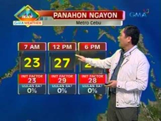 UB: Weather update as of 7:00 a.m. (November 27, 2012)