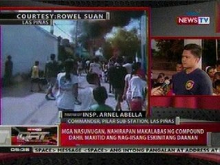 QRT: Mga nasunugan sa Las Piñas, nahirapan makalabas ng compound dahil makitid ang daan