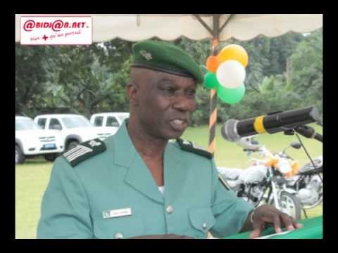 Audio/Remise d'engins roulants aux agents des Eaux et Forêt: discours du Colonel SORO