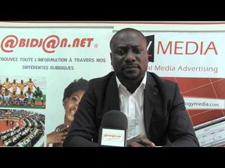 Ange Isaac AKA, présente l'association des Cadres Unis CAP 2020
