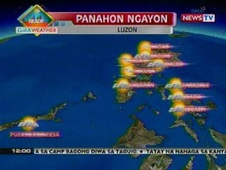 Download Video: BT: Weather update as of 12:00 p.m. (Nov 28, 2012)