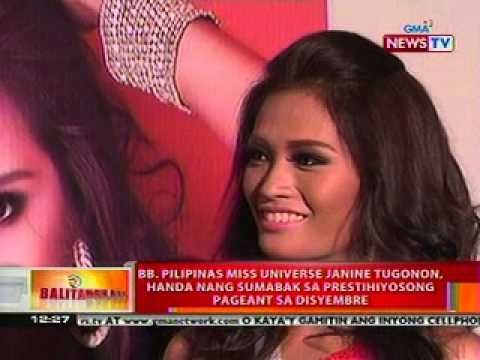 BT: Bb. Pilipinas Miss Universe Janine Tugonon, handa nang sumabak sa prestihiyosong pageant