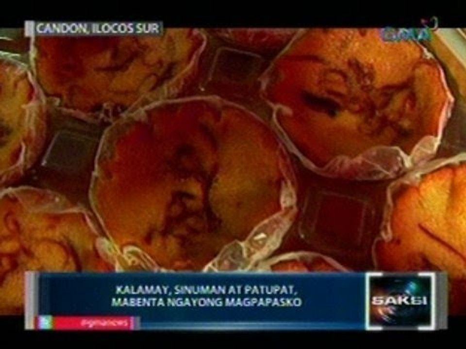 Saksi: Kalamay, sinuman at patupat, mabenta sa Candon, Ilocos Sur ngayong magpa-Pasko