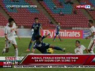 SONA: Azkals, panalo vs Vietnam sa AFP Suzuki Cup; score: 1-0