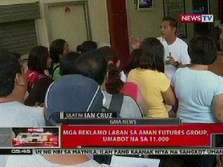 QRT: Mga reklamo vs Aman Futures Group, umabot na sa 11,000