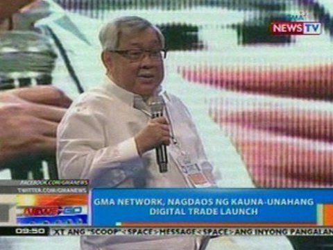 NTG: GMA Network, nagdaos ng kauna-unahang digital trade launch