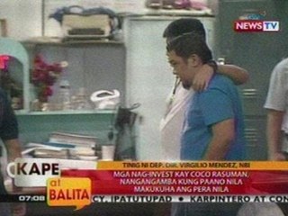 KB: Mga nag-invest kay Coco Rasuman, nangangamba kung paano nila makukuha ang pera nila