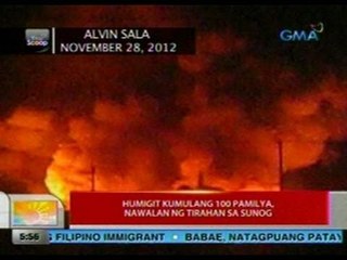 Download Video: UB: Humigit kumulang 100 pamilya, nawalan ng tirahan sa sunog sa Bacoor, Cavite