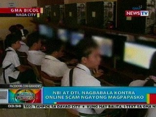 BP: NBI at DTI, nagbabala kontra online scam ngayong magpapasko