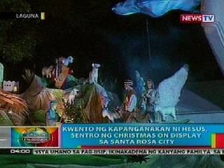 BP: Mahigit P2-M Christmas display, itinatayo sa Davao City
