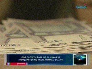 Saksi: 3rd quarter GDP growth rate ng Pilipinas, pumalo sa 7.1%