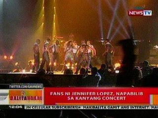 BT: Fans ni Jennifer Lopez, napabilib sa kanyang concert