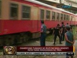24 Oras: Gwardiyang tumawid ng riles na naka-headset patay nang masagasaan ng tren