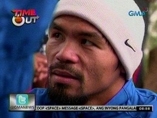 24 Oras: Pacman, wala parin pagod   sa pagsasanay