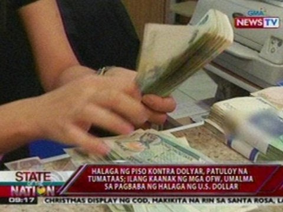 SONA: Halaga ng Piso vs Dolyar, patuloy na tumataas