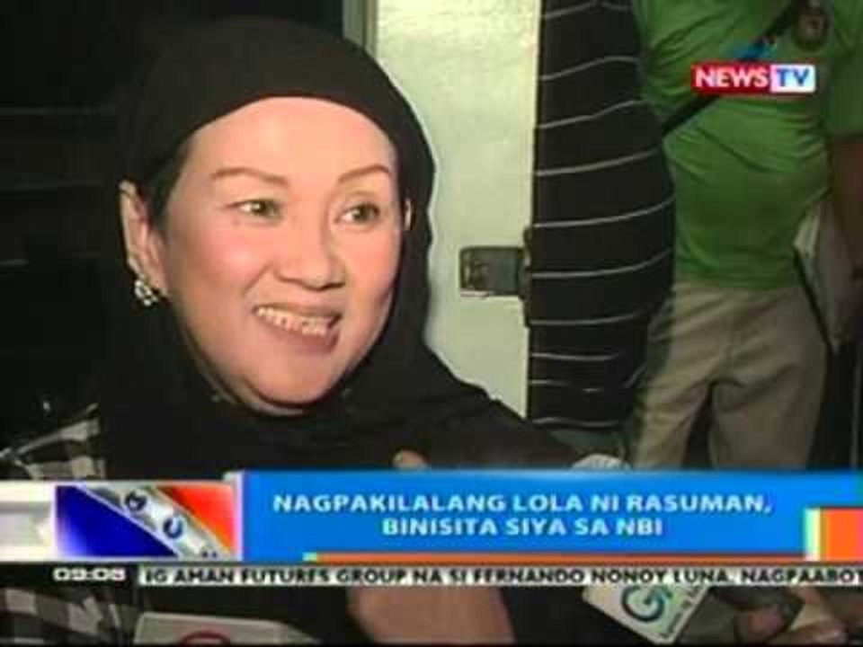 NTG: Suspek sa multi-million peso investment scam na si Coco Rasuman, nakakulong sa NBI